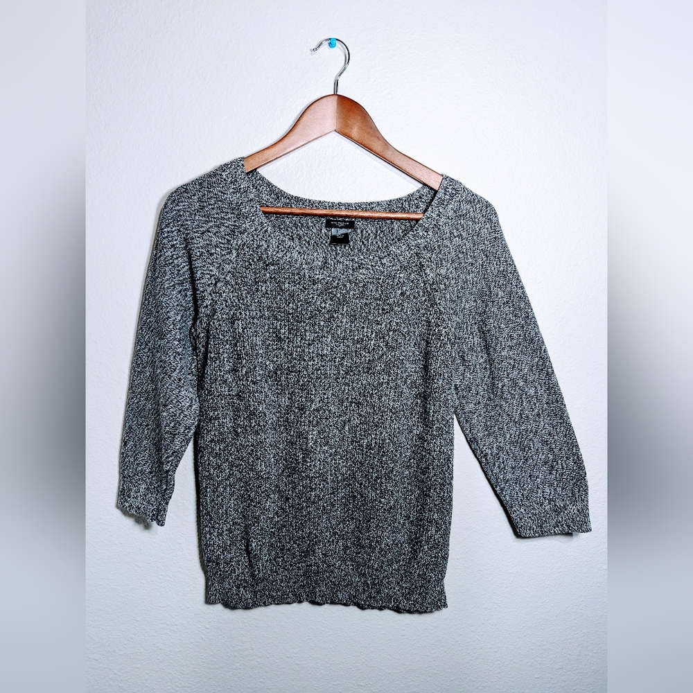 Ann Taylor Large Light Brown Knit Sweater Shirt